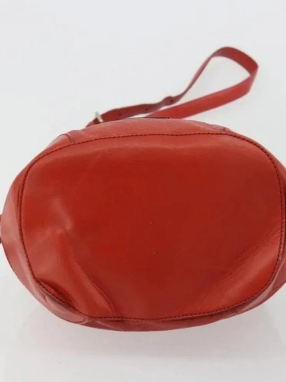 GUCCI Diamante Shoulder Bag Leather Red Gold 354229 Auth 181220
